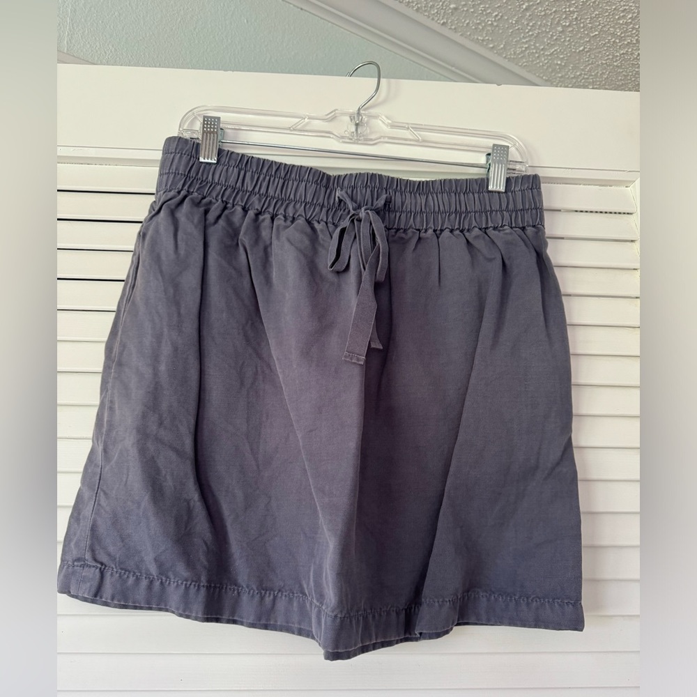 J Crew Paperbag Skirt in Navy